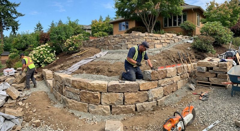 Landscape Wall Construction in Tampa, FL