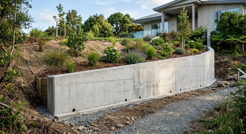 Retention Wall Installation in Volusia County, FL